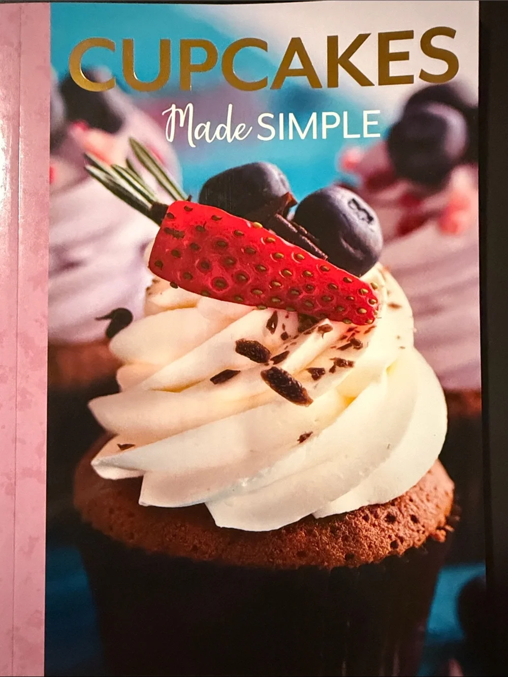 Simple Cookbooks Set of 4 collectable - Yellow, Pink, Blue, Brown Covers